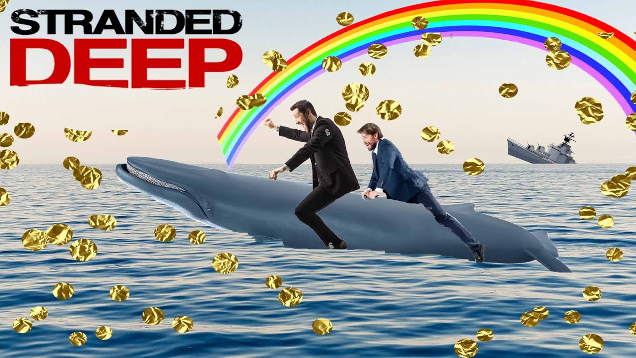 We found a whale!!! ~ Stranded Deep Multiplayer Funny Moments