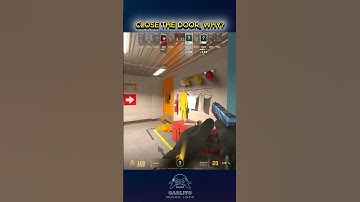 Closed the Door… Still Dead! 😂 | 4K on Nuke | CS2 #shorts #cs2 #ak47 #quad  #gaming #csgo