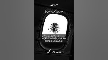 سورة النصر #قرآن #قرآن_كريم #قران #قران_كريم #قرأن