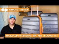 Best Budget Luggage Set on Amazon? Rockland Melbourne 3 Pc Abs Review