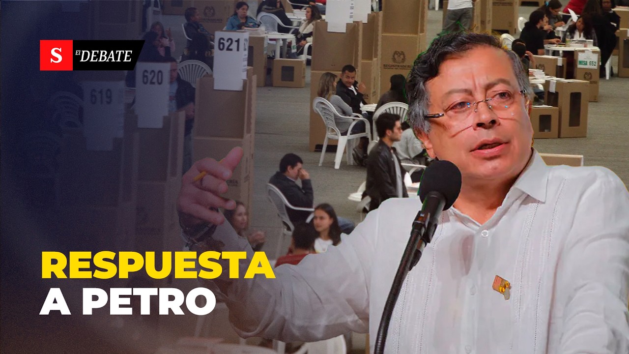 Le responden A PETRO tras sugerir que puede haber fraude en elecciones de 2026 | El Debate