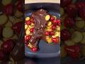 Immersive experience: Stir-fry a pot of cocoa strawberry snowflake crisps #snowflakecris #food