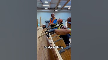 Bridge Building #norcalcarpenterstraining #union #carpenter #fyp #bridge #concrete #apprentice