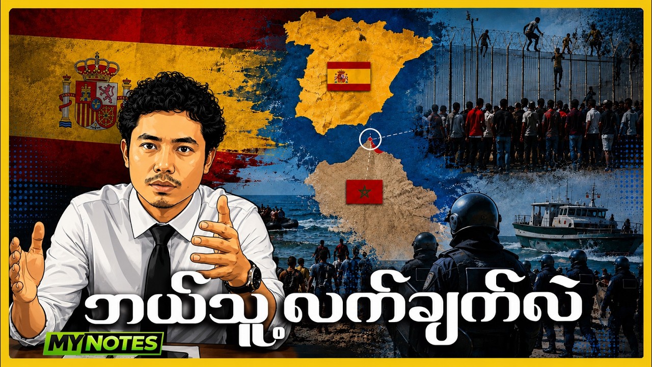 🇪🇸 ဥရောပ တံခါးဝက ပထဝီနိုင်ငံရေး ကစားကွက်