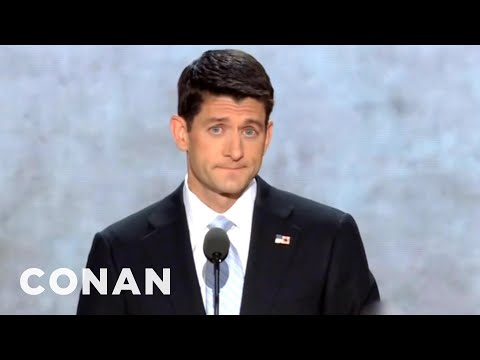 Paul Ryan Is A Little Immature | CONAN on TBS