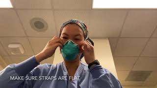 Donning and Doffing N95 Mask for Reuse