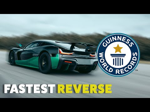 Fastest Speed Driving In Reverse - Guinness World Records