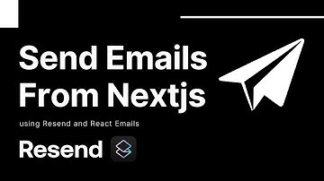How to Send Emails from Next.js Using Resend Easy Guide | Setup Custom Domain | Schedule Email  2025