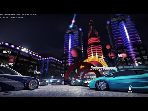 NFS Carbon Online - Gameplay testing session