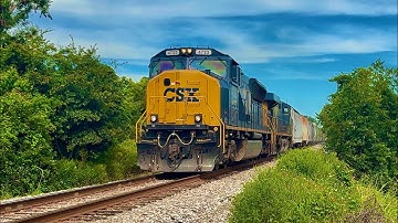 CSX M514-06 with CSXT SD70MAC 4723 leading with an awesome FF RL K5HL on 09/06/2025