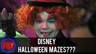 Possible preview of a disneyland halloween maze?- 09/21/17