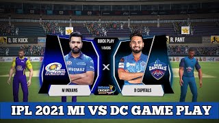 IPL 2021 : MI VS DC GAME PLAY | Indian Cricket Premier League 2021 screenshot 2