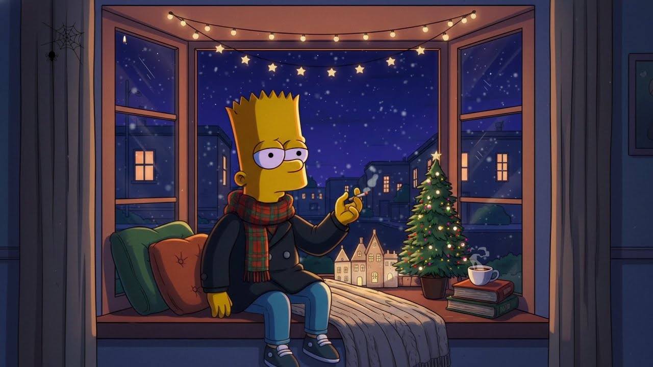 Smoke Christmas Lofi 🚬 Window Seat, Snow, & Chill Beats