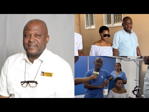 Ibrahim Mahama flies Suzzy Pinamang, the student who was shot in the face to Accra to start surgery
