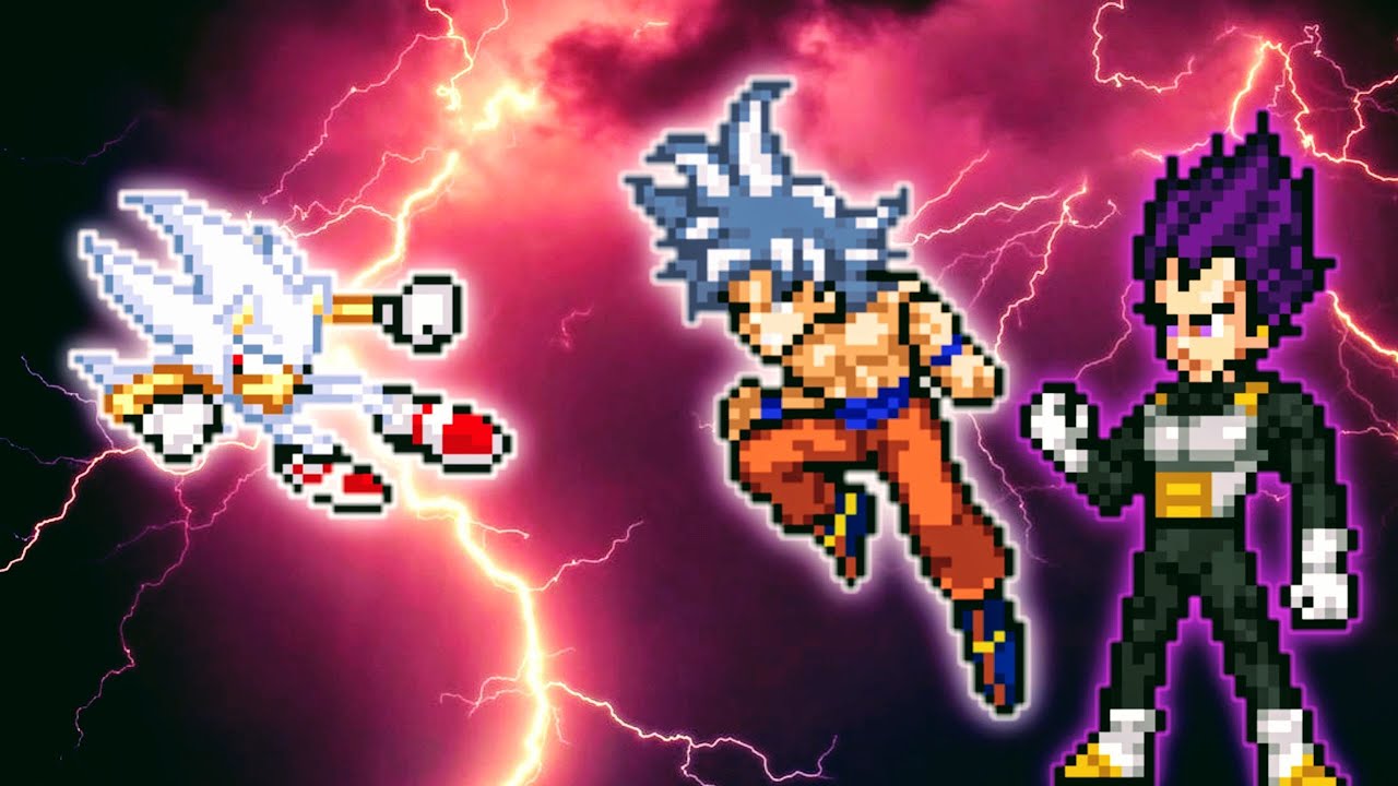 MUI Goku vs hyper sonic #dbz #dbgt #edits #foryou #fy #fyp #fypシ