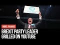 Nigel Farage Grilled By Theo Usherwood - European Elections - LBC