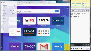 Opera Browser - Virtual Private Network (VPN)