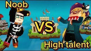 BelostMan BG VS High talent guy in a 1v1 ⚔🔥 | Bedwars | BlockmanGO