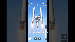 Cluster missile not lethal. bp in description #shorts #sfs #missile #gaming