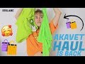 LÆKKERT STORT AKAVET HAUL IS BACK.