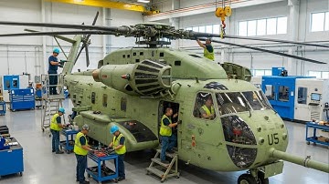 Inside the CH-53K King Stallion Factory: Building the World’s Most Powerful Heavy-Lift Helicopter