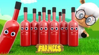 ten red bottles kindergarten songs and videos for kids