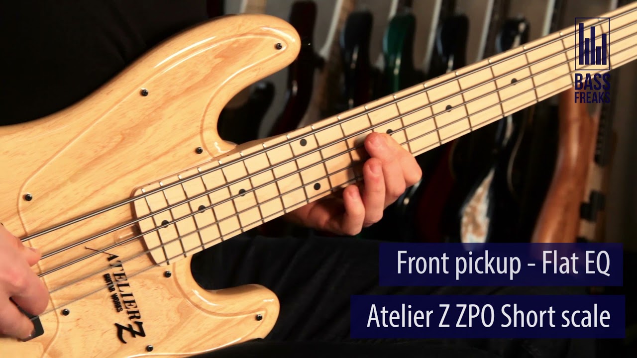 R*a様 ATELIER Z ZPO-5/Jr FL ShorlineG Atelier Z ZPO5 JR Short Scale Pro 5 String Active Bass! BASS