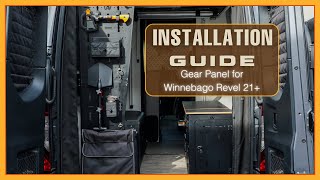 INSTALLATION GUIDE: Gear Panel for Revel 21+