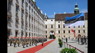 Guard Vienna - State visit from Estonia