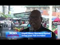 Edghill Warns Operators Against Unapproved Fare Increases