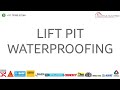 Lift Pit Waterproofing | Lift Leakage   | Lift Wall Seepage | Lift Waterproofing | Lift Grouting