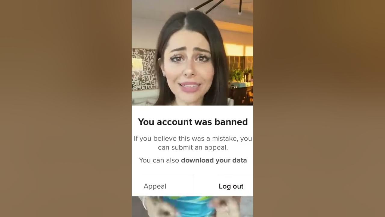 I GOT BANNED ON TIK TOK