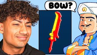 AKINATOR Guesses NEW Roblox Bedwars ITEMS.. screenshot 5