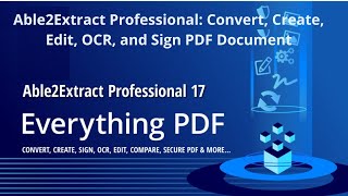 How to convert PDF to doc with Able2Extract Professional ||  Create, Edit, OCR & PDF Document screenshot 5