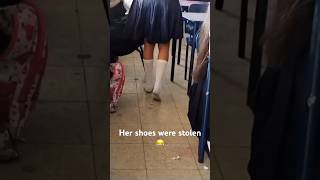 Shoes Stolen
