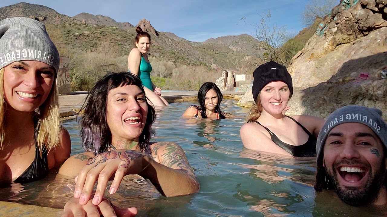 Watch as we celebrate another team Eagles Birthday at the Verde hot springs! 
