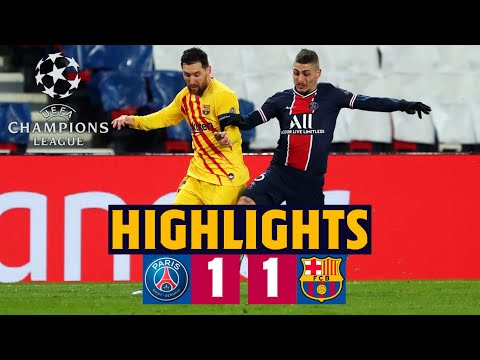 HIGHLIGHTS | PSG 1-1 Barça | Round of 16 of the Champions League