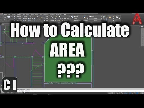 Video: How To Calculate The Area In AutoCAD