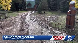 Crews assess damage from flooding in Southwest Colorado