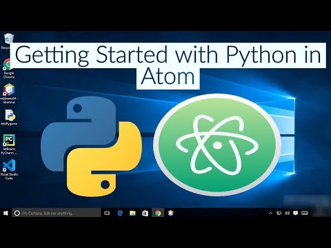 Getting Started with Python in Atom | Python with Atom editor