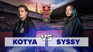 B-Girl Syssy vs. B-Girl Kotya | Top 16 | Red Bull BC One 2023 World Final Paris