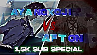 Ayanokoji Vs William Afton Full-Scale Comparison 1.5K Subscriber Special Edit
