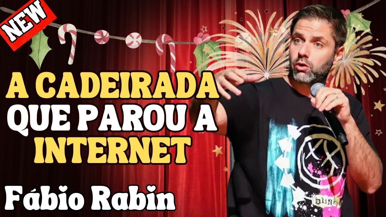 BRIGA AO VIVO, CADEIRA VOANDO E O CAOS NA TV – FÁBIO RABIN COMÉDIA STAND UP