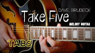 Take Five | Guitar TABs Tutorial | Dave Brubeck | How to play... Jazz Guitar