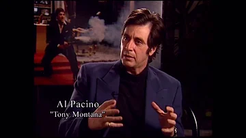 In what movie does Al Pacino play Tony Montana?