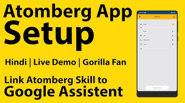 Atomberg App Setup | Renesa smart plus | Voice Commend | App Demo