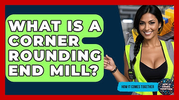 What Is A Corner Rounding End Mill? - How It Comes Together
