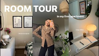 PINTEREST INSPIRED ROOM TOUR 2024🧚🏽 in my first apartment ⭐️🏠💗