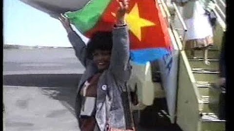 1991 Semainesh returns to Liberated Asmera, in Swedish