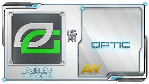 AW Optic Gaming Logo Emblem Tutorial : Advanced Warfare